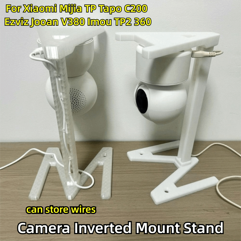 Smart Home Camera Ezviz - 3Dプリント製カメラ壁掛けスタンド カメラマウントブラケット Xiaomi Mijia TP Tapo