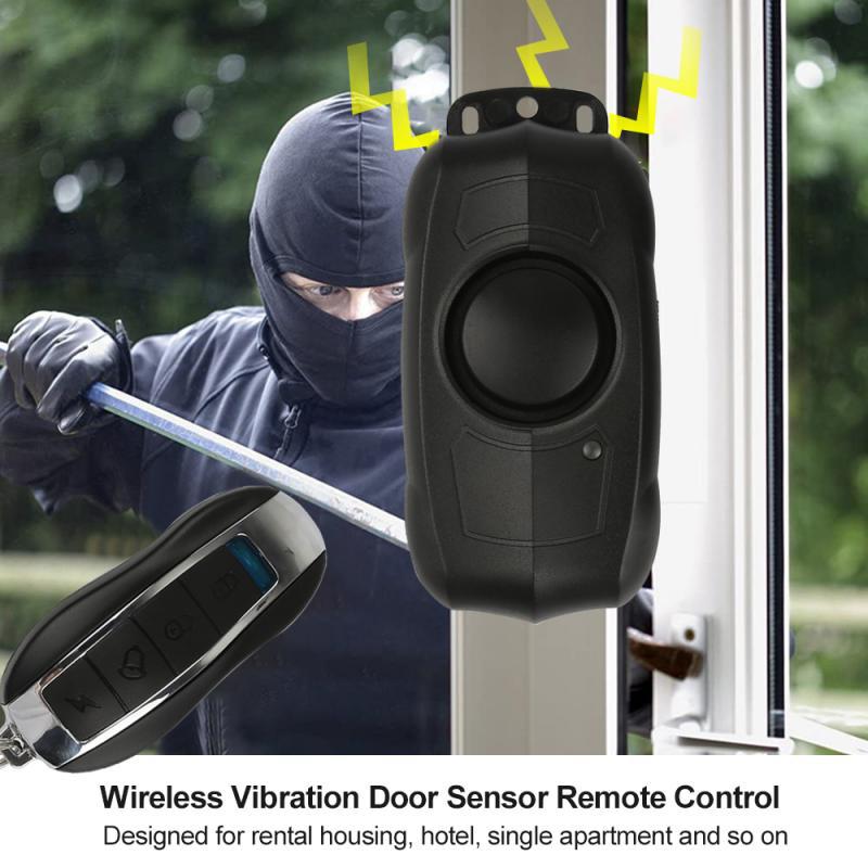 オートバイ自転車盗難防止アラームリモコン充電振動検出器ワイヤ - Wireless Door Sensor のレビューと価格
