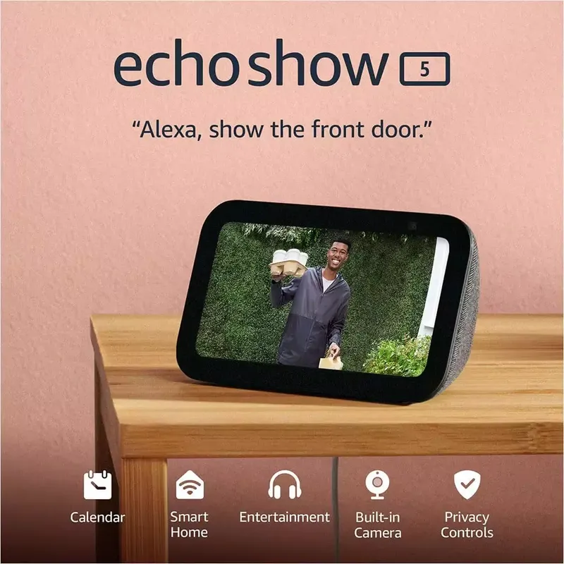 Echo Show 5 スマートスピーカー（画面付き）、Al - Smart Home Video のレビューと価格